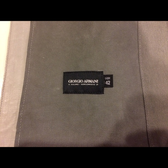 ‼️‼️SOLD‼️‼️Don’t Purchase ‼️ArmaniLeatherCoat💜 - Picture 8 of 8